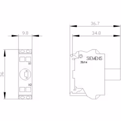 Siemens 3SU1401-2BB60-3AA0 non classificato - Vista aggiuntiva 5