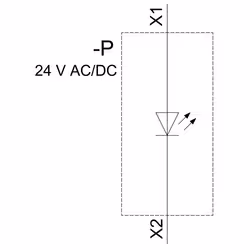 Siemens LED-Modul mit integrierter LED AC/DC 24V rot - Vista aggiuntiva 4