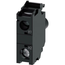 Siemens - modulo portalampampade con led verde integrato 3su14011bb401aa0