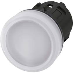Siemens 3SU1001-6AA60-0AA0 allarme con indicatore di luce Bianco