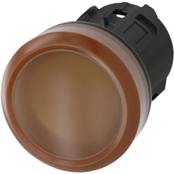 Siemens Leuchtmelder 22mm rund amber 3SU1001-6AA0 3SU10016AA000AA0