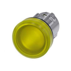 Siemens - indicatore luminoso giallo lente liscia 3su10516aa300aa0