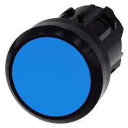 Siemens 3SU1000-0AB50-0AA0 attuatore elettrico IP66, IP67, IP69, IP69K Nero, Blu