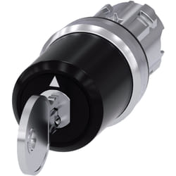Siemens 3SU1050-5PP01-0AA0 Schlüsselschalter BKS Schlüsselabzug O