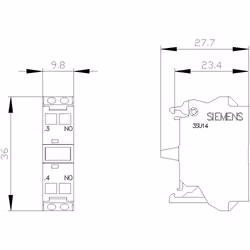 Siemens 3SU14001AA103BA0 non classificato - Vista aggiuntiva 4