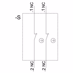 Siemens Kontaktmodul mit 2 Schaltgliedern 2Ö 3SU1400-1AA10-3EA0 - Vista aggiuntiva 4