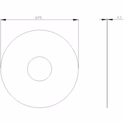 Siemens 3SU1900-0BC31-0LA03SU19000BC310LA0 Unterlegschild rund - Vista aggiuntiva 4