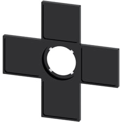 Siemens Schildträger für Koordinatenschalter schwarz 27x27mm
