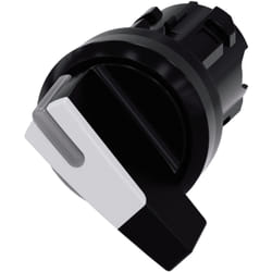 Siemens 3SU1002-2CF60-0AA0 Knebelschalter 22mm rund schwarz