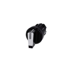 Siemens - Selettore, Illuminabile, 22 Mm, Rotondo, Plastica, Bianco, Selettore, Corto, 3 Posizioni Di Commutazione Io-Ii 3SU10022BL600AA0