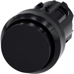 Siemens Drucktaster 22mm rund schwarz