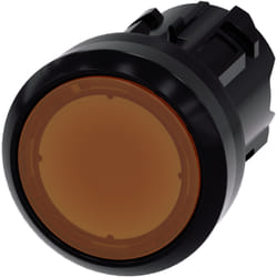 Siemens Drucktaster 22mm rund amber 3SU1001-0AB00 3SU10010AB000AA0