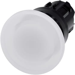 Siemens 3SU1001-1BD60-0AA0 Pilzdrucktaster 22mm rund weiß
