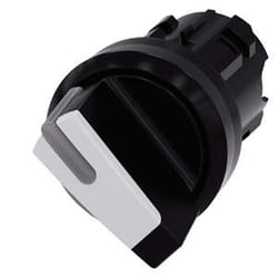 Siemens 3SU1002-2BC60-0AA0 attuatore elettrico Nero, Bianco