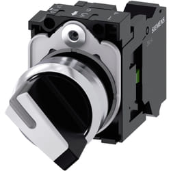 Siemens 3SU1150-2BF60-3BA03SU11502BF603BA0 Knebelschalter