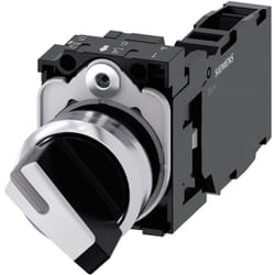 Siemens 3SU1150-2BF60-1FA0 Knebelschalter 22mm rund 1S+1OE