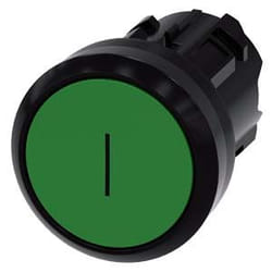 Siemens 3SU1000-0AB40-0AC0 attuatore elettrico IP66, IP67, IP69, IP69K Nero, Verde
