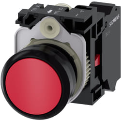 Siemens Drucktaster 22mm rund rot 1OE