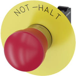 Siemens 3SU1150-1HA20-3PH0 Not-Halt-Pilzdrucktaster Not-Halt
