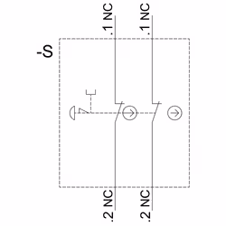Siemens 3SU1150-1HA20-3PH0 Not-Halt-Pilzdrucktaster Not-Halt - Vista aggiuntiva 4