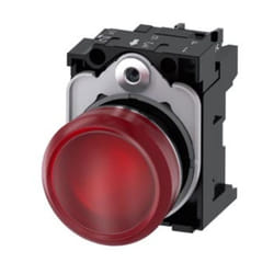 Siemens - Indicatore luminoso rosso led 24V 22mm 3SU11526AA201AA0