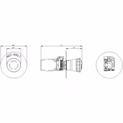 Siemens 3SU1100-1HB20-1FH0 non classificato - Vista aggiuntiva 5