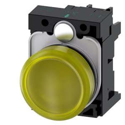 Siemens 3SU1102-6AA30-1AA0 allarme con indicatore di luce Giallo