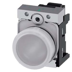 Siemens 3SU1152-6AA60-3AA0 allarme con indicatore di luce Bianco