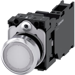 Siemens 3SU1152-0AB60-3FA0 Drucktaster 22mm rund weiß