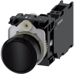 Siemens 3SU1100-0AB10-3FA03SU11000AB103FA0 Drucktaster 22mm rund
