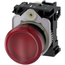 Siemens 3SU1106-6AA20-1AA0 Leuchtmelder 22mm rund rot