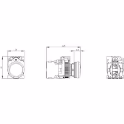 Siemens 3SU11066AA401AA0 - Vista aggiuntiva 5