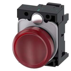 Siemens 3SU1106-6AA20-3AA0 allarme con indicatore di luce Rosso