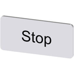 Siemens 3SU1900-0AC81-0DS03SU19000AC810DS0 Bezeichnungs-schild