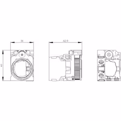Siemens 3SU15001AA101CA0 - Vista aggiuntiva 5
