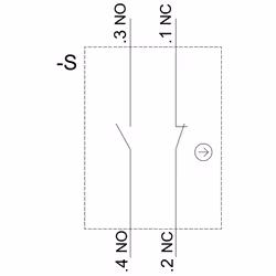 Siemens 3SU1550-1AA10-1FA03SU15501AA101FA0 Halter f.3Module Metall - Vista aggiuntiva 4