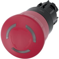 Siemens 3SU1001-1HB20-0AA0 Not-Halt-Pilzdrucktaster 1 St.