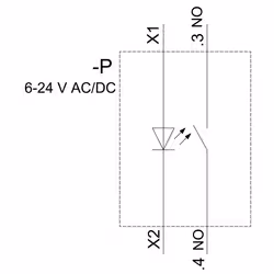 Siemens 3SU1501-1AG20-1BA0 Halter f. 3 Module 1S - Vista aggiuntiva 4