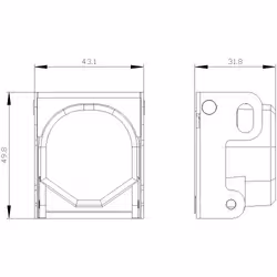 Siemens Abdeckhaube 3SU1950-0DV80-0AA0 - Vista aggiuntiva 4