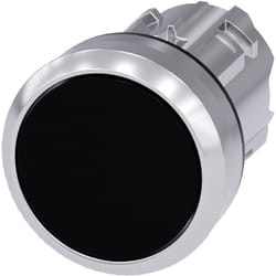 Siemens 3SU1050-0AA10-0AA0 Drucktaster 22mm rund schwarz