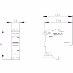 Siemens 3SU1400-2AA10-3MA0 non classificato - Vista aggiuntiva 5