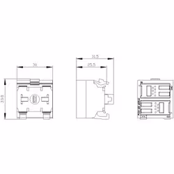 Siemens 3SU1401-1MC40-1CA1 non classificato - Vista aggiuntiva 5