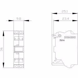 Siemens 3SU1400-2DA43-3AA0 non classificato - Vista aggiuntiva 4