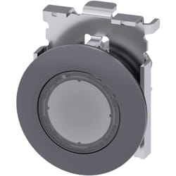 Siemens Drucktaster beleuchtet 30mm rund Metall matt klar