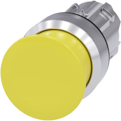 Siemens 3SU1050-1AD30-0AA0 Pilzdrucktaster 22mm rund gelb