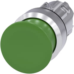 Siemens 3SU1050-1AD40-0AA0 Pilzdrucktaster 22mm rund grün