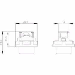 Siemens 3SU1900-0HX10-0AA0 non classificato - Vista aggiuntiva 4