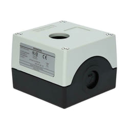Siemens pulsantiera vuota grigia 1 foro 3su18010aa000ab1