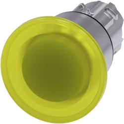 Siemens Pilzdrucktaster beleuchtet 22mm rund gelb 40mm 3SU1051-1BA30-0AA0