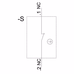 Siemens 3SU1851-0AE00-2AB1 Gehäuse f. Befehlsgeräte 22mm rund - Vista aggiuntiva 4